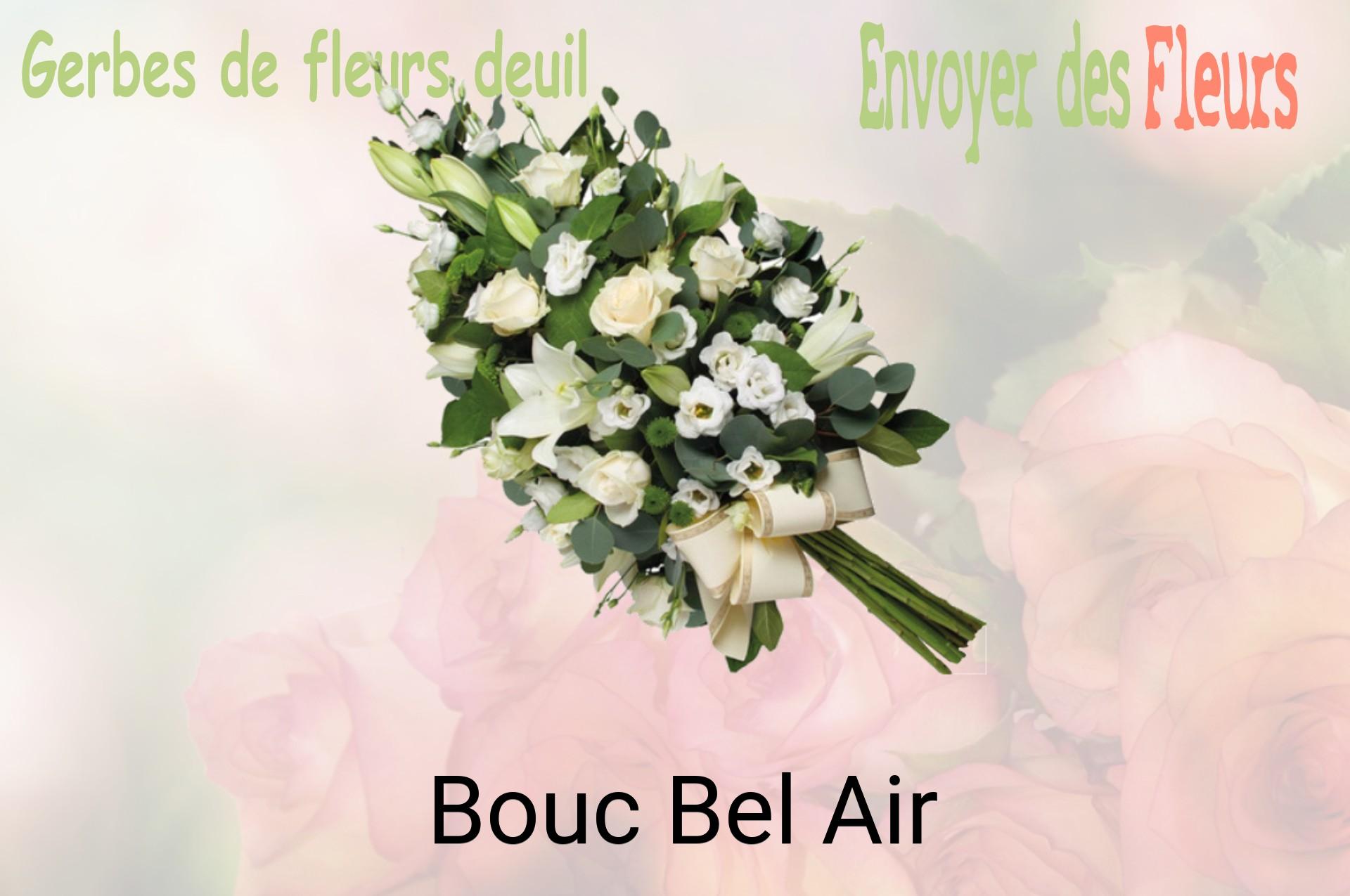 Gerbe de fleurs de deuil livrée à Bouc-Bel-Air